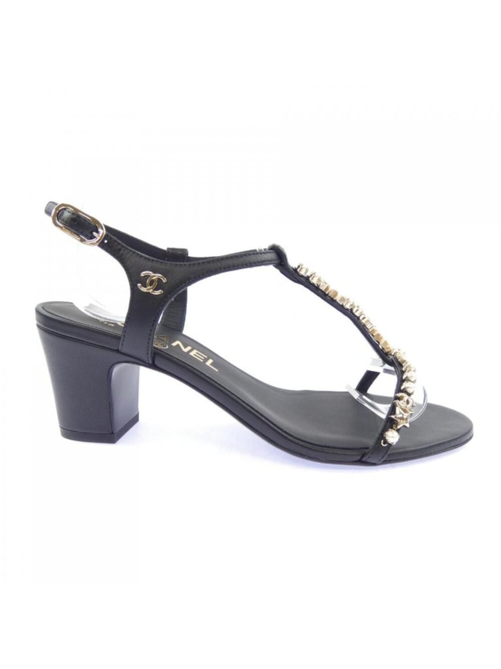 Chanel Sandals Black